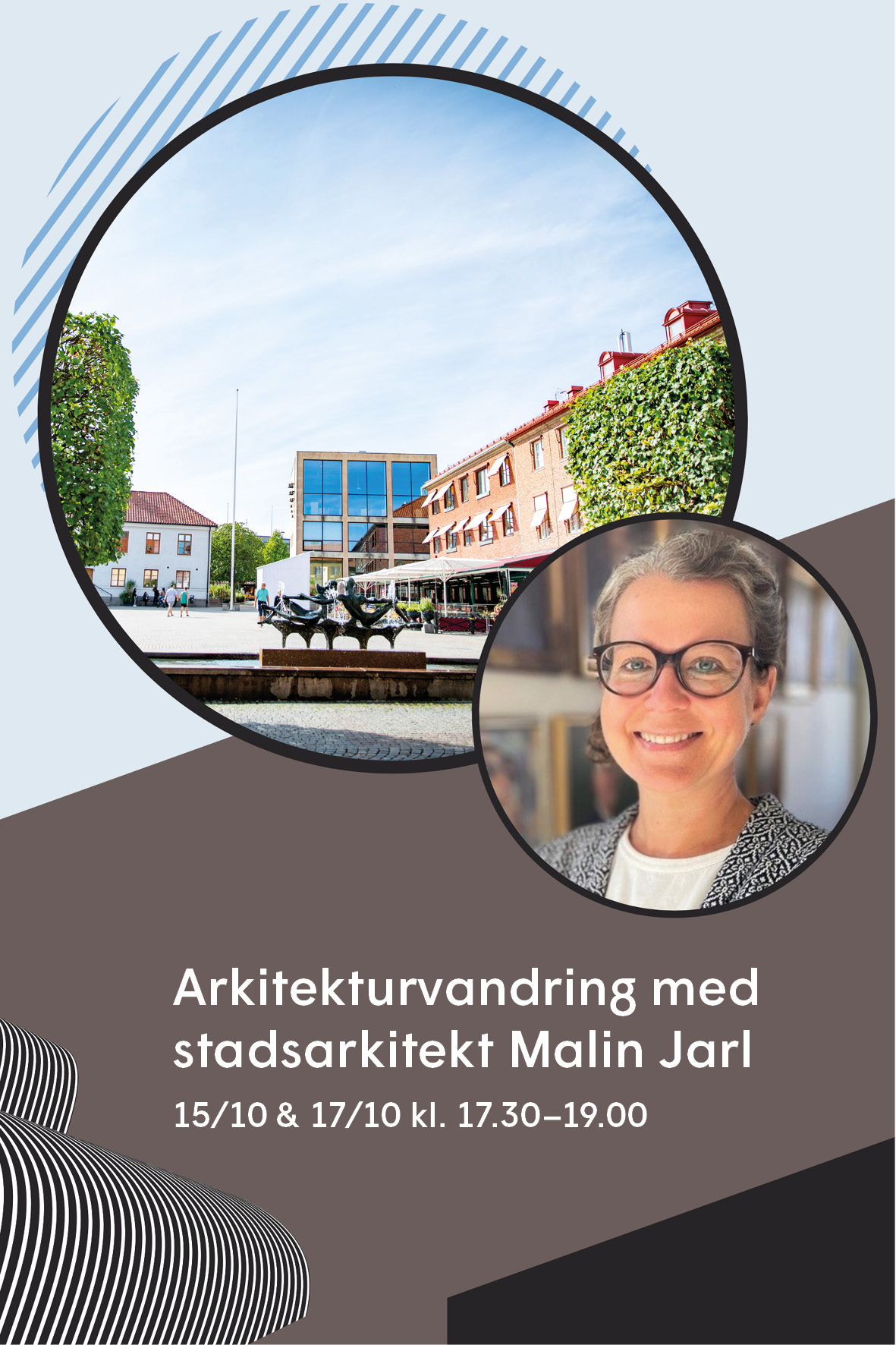 Arkitekturvandring med stadsarkitekt Malin Jarl