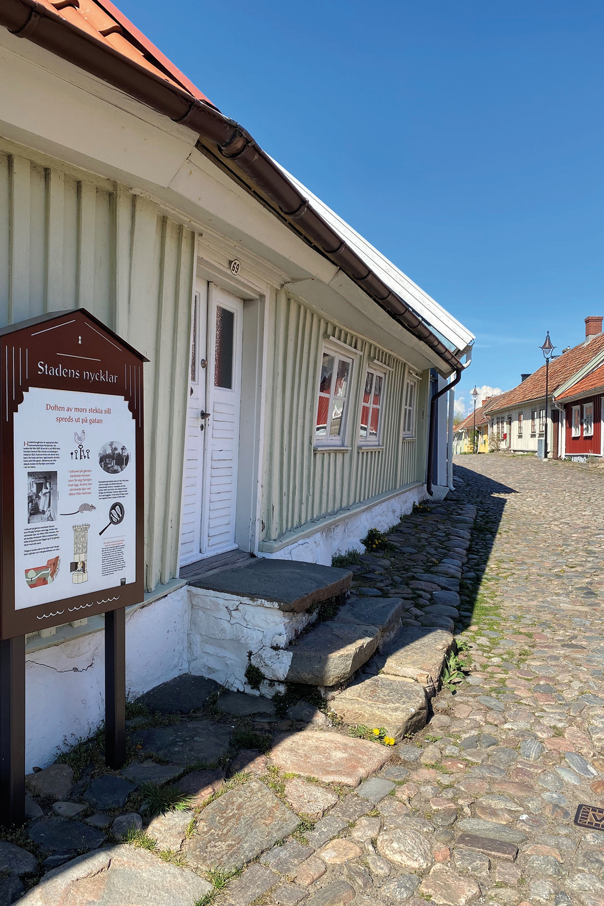 Falkenbergs historia med Stadens nycklar